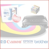 Cartridges voor HP, Epson, Brother &..