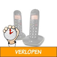 Doro PhoneEasy100W Duo DECT telefoon