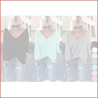 Comfy v-neck trui