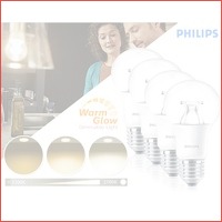 4-pack Philips Warm Glow LED-lampen