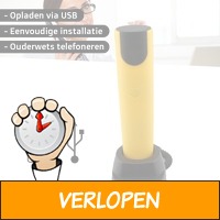 Mobiele telefoonhandset met USB-lader