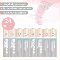 24 x Duracell Turbo batterijen