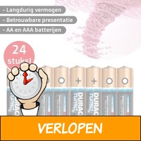 24 x Duracell Turbo batterijen