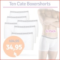 6-pack Ten Cate boxershorts