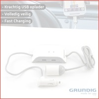 Grundig mobiele adapter 12/24 V