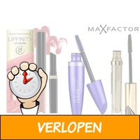 Max Factor mascara's of Max Factor Lipfinity