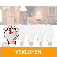 10-pack LED-lampen met E27 fitting