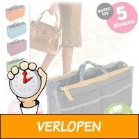 Overzichtelijke tas organizer