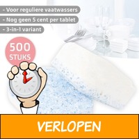 500 Greenline vaatwastabletten