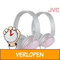 2 x JVC on-ear koptelefoon