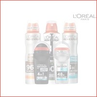 6-pack L'Oreal Paris deodorant