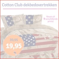 Cotton Club dekbedovertrek