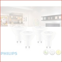 4-pack Philips Attralux GU10 LED spots