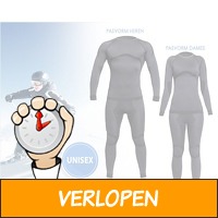 Set van NC naadloze thermokleding