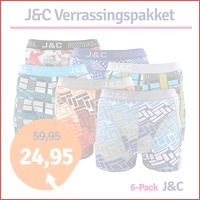 JC boxershorts verrassingspakket