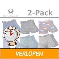 2-pack Cavello herenboxers