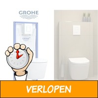 Compleet zwevend toilet-set