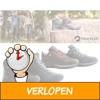 Hoge of lage travelin' unisex wandelschoenen