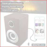 Soundlogic Bluetooth speaker hout