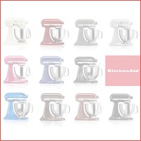 KitchenAid mixer in 11 kleuren