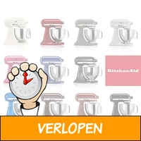 KitchenAid mixer in 11 kleuren