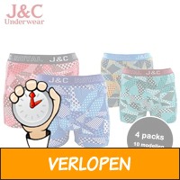 4-pack J&C boxershorts