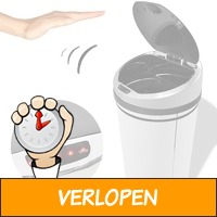 Prullenbak met automatische sensor