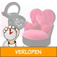 Schattige sofa sieradenbox