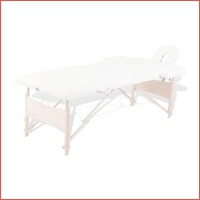 Inklapbare massagetafel 2 zones