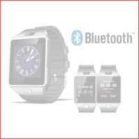 Bluetooth smartwatch inclusief camera