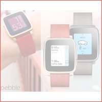 Pebble Time Steel smartwatch