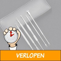 5-delige blackhead remover set