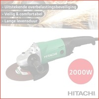 Hitachi G23 SU 2000 W haakse slijper