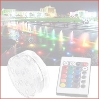 Waterdichte LED-lamp met afstandsbedieni..