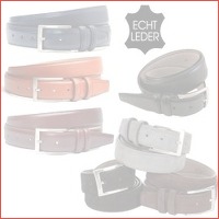 Riem van klassiek leer of zachte suede