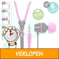 Te gekke Zipper earphones