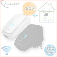 1 of 2 x Gembird WiFi repeater