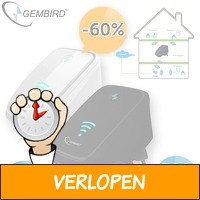 1 of 2 x Gembird WiFi repeater