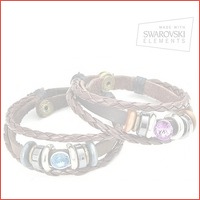 Lederen armband