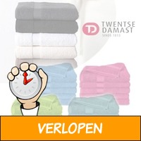 6 Twentse Damast handdoeken