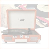 Vintage vinyl platenspeler