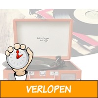 Vintage vinyl platenspeler