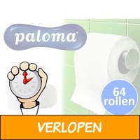 64 Paloma toiletrollen