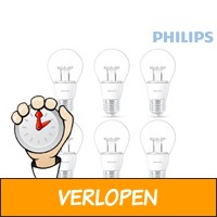 6-pack Philips LED-lampen