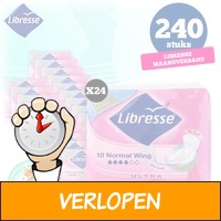 240 stuks Libresse maandverband