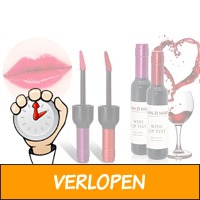 Wijn lipgloss