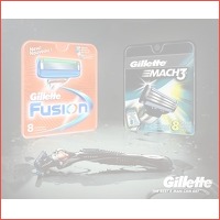 Gillette scheermesjes voor hem en haar