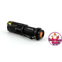 Led zaklamp met zoom