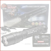 HL-110 Ultra LED Flashlight Black Defend..