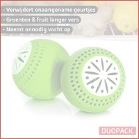 2-pack koelkast luchtreinigingsballen